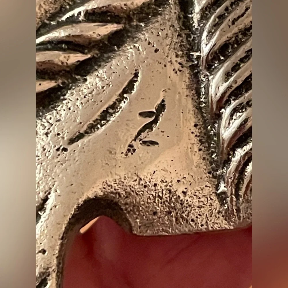 Vintage Stamped Silverton Horse Head Cast Metal Bottle Opener - Picture 6 of 8